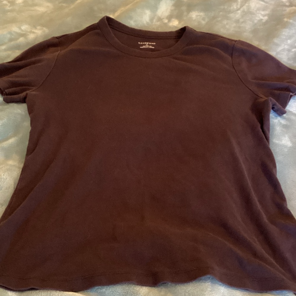 Lands' End Women’s Black Tee